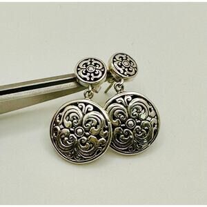 Vintage 925 Sterling Silver Earrings